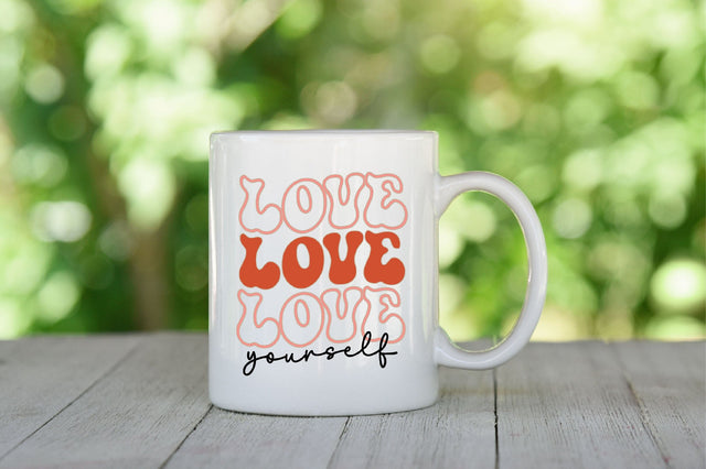 Retro love YourSelf SVG SVG SVGista 