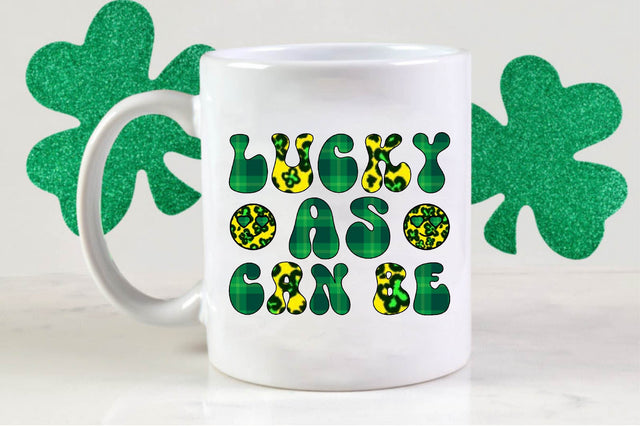 Retro Lucky as can be Sublimation Sublimation SVGista 