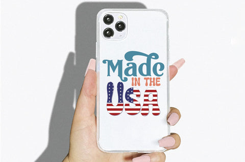 Retro Made In The Usa Sublimation Creativeart88 