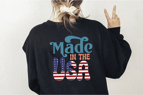 Retro Made In The Usa Sublimation Creativeart88 