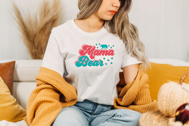 Retro mama bear SVG SVGista 
