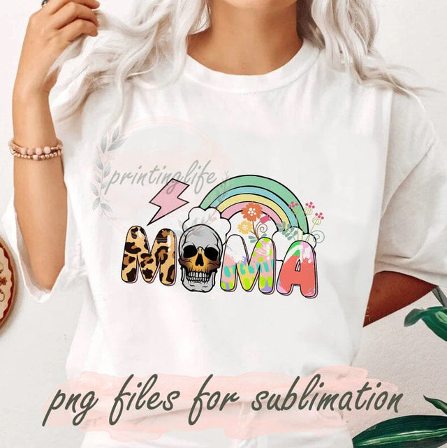 Retro Mama Png Bundle, Boho Mama Png, Mom Life Png, Retro Mama Design, Retro Rainbow Mama Png, Mama Leopard Png, Mama Sublimation Sublimation PrintingLife 