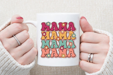 Retro Mama Png Sublimation Sublimation designartist 