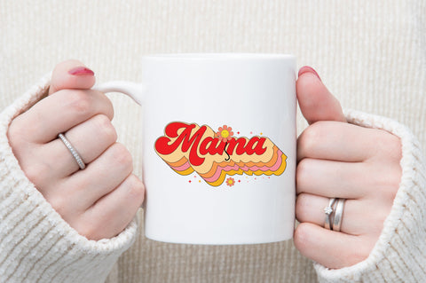 Retro Mama PNG Sublimation SVG designartist 