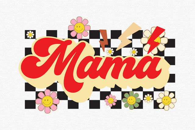 Retro Mama PNG Sublimation SVG designartist 