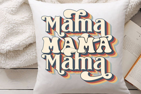 Retro Mama Svg Design SVG Creativeart88 