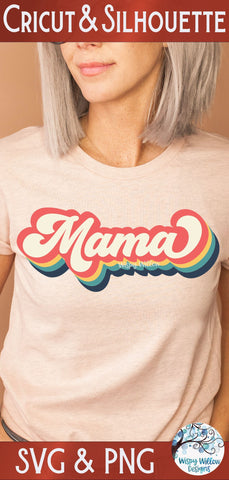 Retro Mama SVG SVG Wispy Willow Designs 
