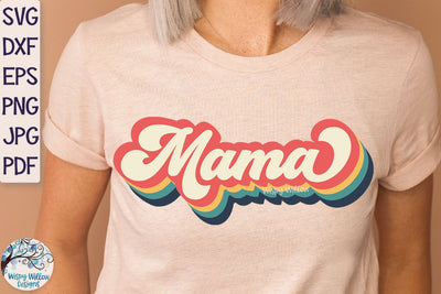 Retro Mama SVG SVG Wispy Willow Designs 