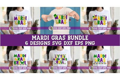 Retro Mardi Gras Bundle SVG DXF EPS PNG SVG Greedy Stitches 