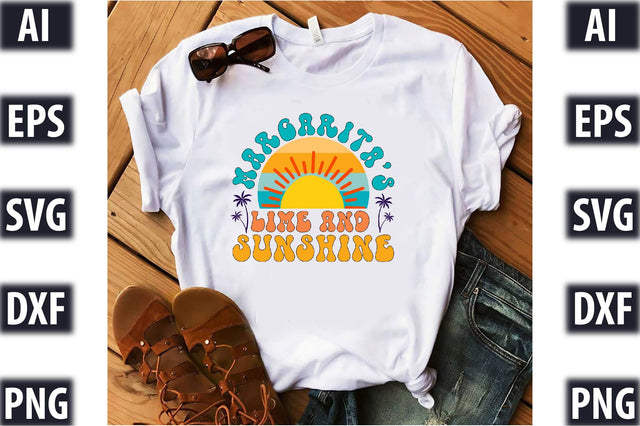 Retro Margarita s lime and sunshine SVG SVG SVGista 