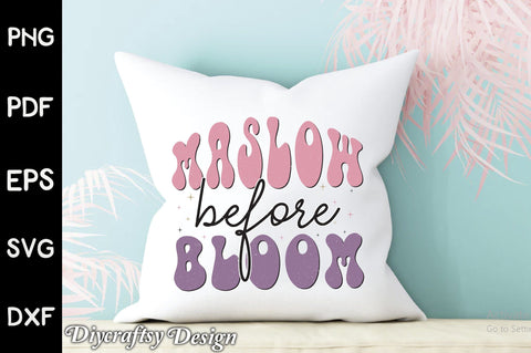 Retro Maslow Before Bloom Sublimation Vol-1 Sublimation Creativeart88 