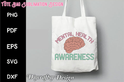Retro Mental Health Awareness Sublimation Sublimation Creativeart88 