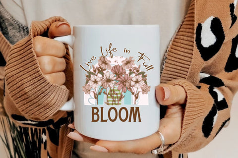 Retro Mental Health Flowers PNG Bundle Sublimation Jagonath Roy 