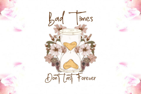 Retro Mental Health Flowers PNG Bundle Sublimation Jagonath Roy 