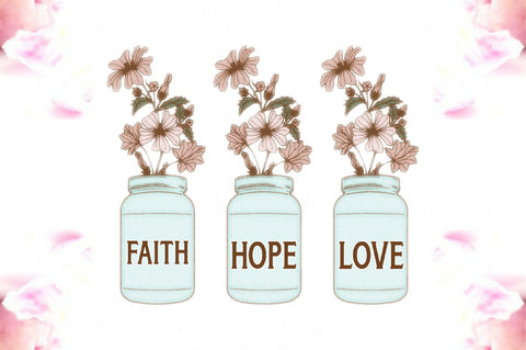 Retro Mental Health Flowers PNG Bundle Sublimation Jagonath Roy 