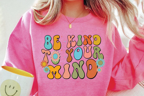 Retro Mental Health Sublimation Bundle Sublimation Creativeart88 