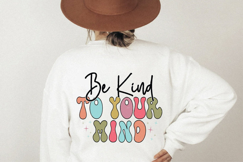 Retro Mental Health Sublimation Bundle - So Fontsy