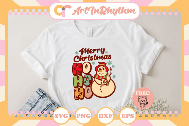 Retro Merry Christmas svg SVG Artinrhythm shop 