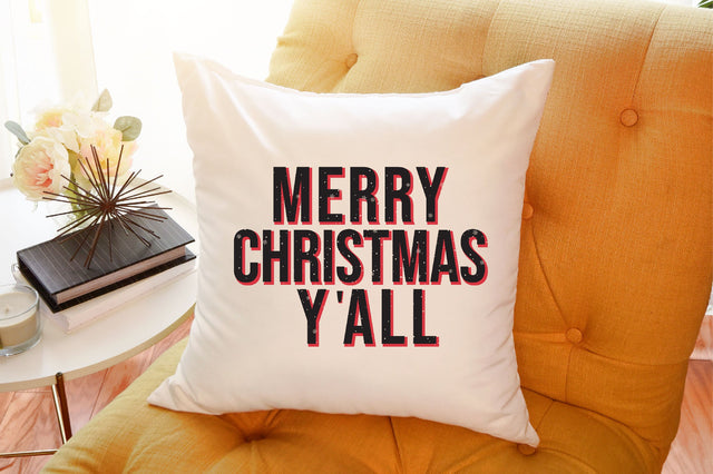 Retro merry christmas y'all SVG SVGista 