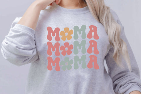 Retro Mom SVG Bundle SVG Regulrcrative 