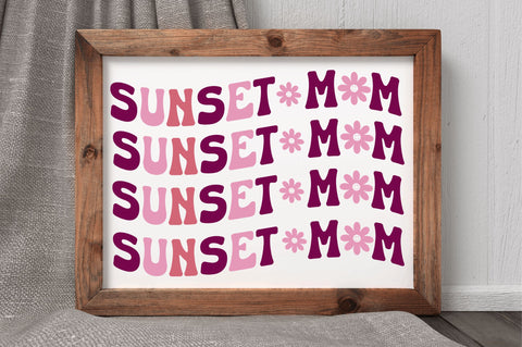 Retro Mom SVG Bundle SVG Regulrcrative 