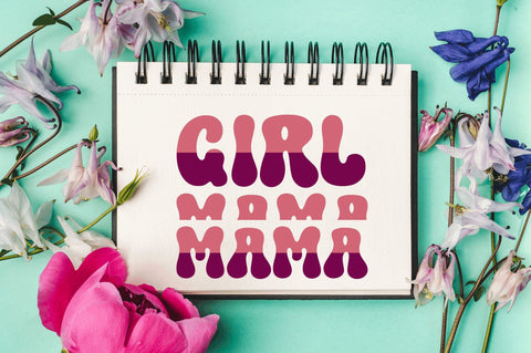 Retro Mom SVG Bundle SVG Regulrcrative 