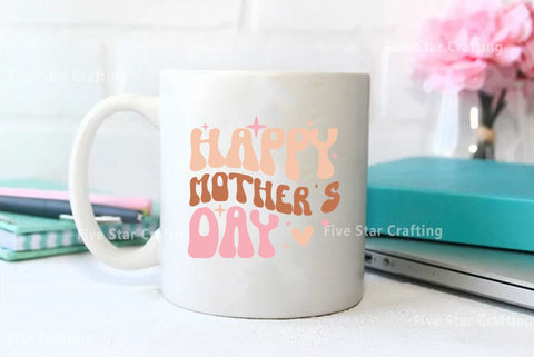 Retro Mom SVG Design, Happy mothers day SVG FiveStarCrafting 