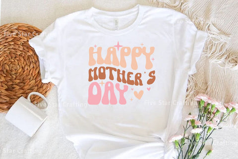 Retro Mom SVG Design, Happy mothers day SVG FiveStarCrafting 