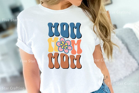 Retro Mom SVG Design, Mom SVG FiveStarCrafting 
