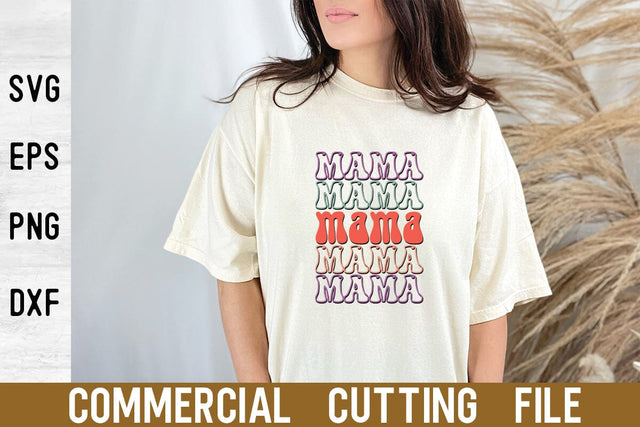 Retro Mom SVG, Mom Life Svg, Mom Shirt Designs, Mom Svg, Leopard Mama, Mother's Day Svg, Gift for Mom Svg Png SVG Svgcraft 