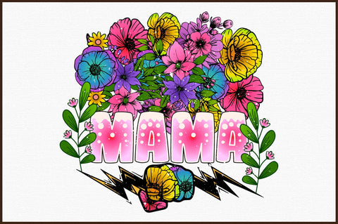 Retro MomMama PNG Sublimation Sublimation designartist 