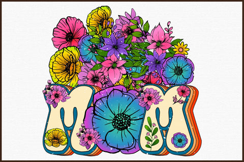 Retro MomMama PNG Sublimation Sublimation designartist 