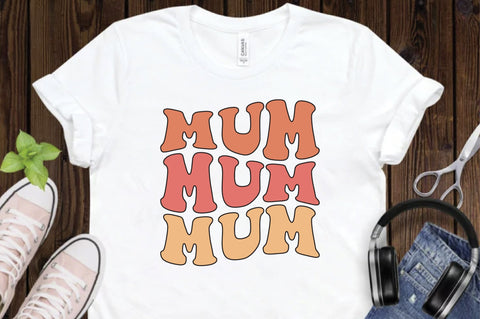Retro Mother's Day Sublimation Bundle Sublimation Creativeart88 
