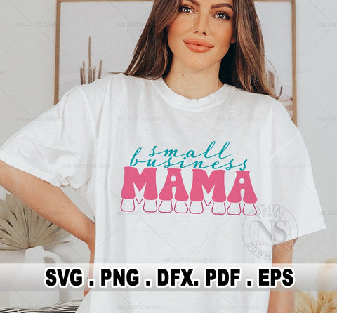 Retro Mother's Day SVG Bundle, Mom svg , mom life svg, mama svg, blessed mama svg, mom of boys, mom of girls svg, mom quotes svg, cricut svg SVG NS Arts Shop 