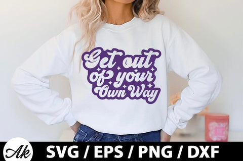 Retro Motivational SVG Bundle SVG akazaddesign 