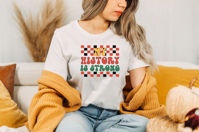 Retro My History is Strong SVG SVGista 
