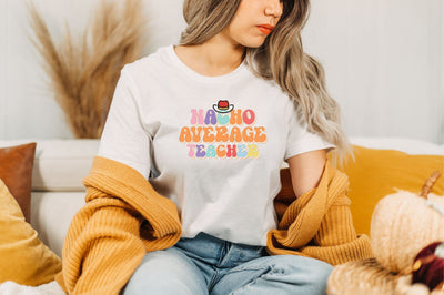 Retro Nacho Average Teacher SVG SVGista 