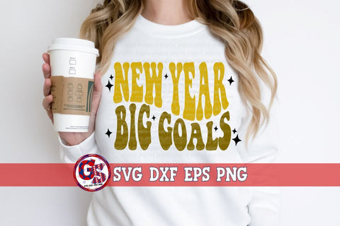 Retro New Year Bundle SVG DXF EPS PNG SVG Greedy Stitches 