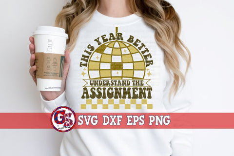 Retro New Year Bundle SVG DXF EPS PNG SVG Greedy Stitches 