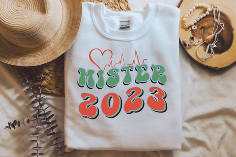 Retro New Year Sublimation Bundle SVG Rupkotha 