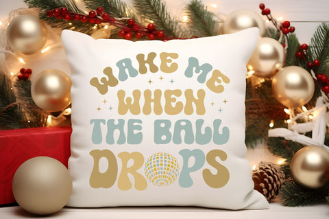 Retro New Year Svg Bundle SVG Regulrcrative 