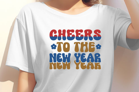 Retro New Year SVG Bundle SVG Regulrcrative 