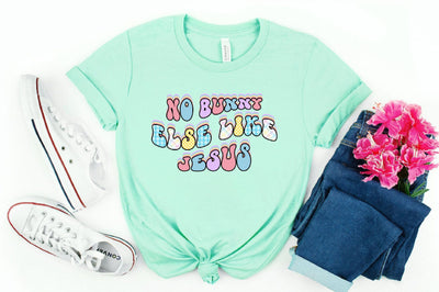 Retro No bunny else like jesus Sublimation Sublimation SVGista 