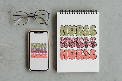 Retro Nurse Sublimation Sublimation Jagonath Roy 