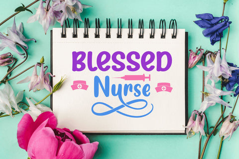 Retro Nurse SVG Bundle SVG Regulrcrative 