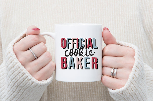 Retro Official cookie baker SVG SVGista 
