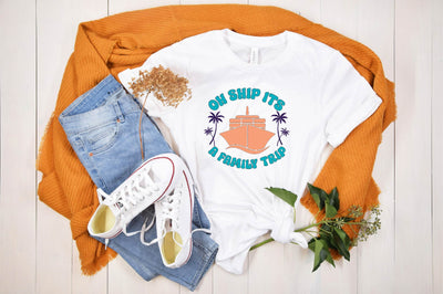 Retro Oh Ship Its a Family Trip SVG SVGista 