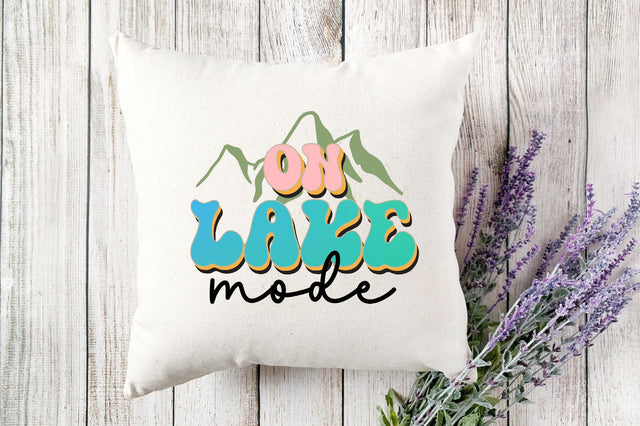 Retro On lake mode svg Design SVG SVGista 