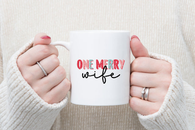 Retro One Merry Wife Design Sublimation SVGista 
