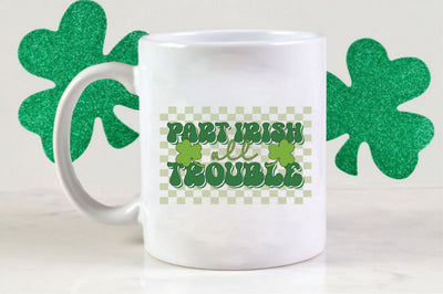 Retro Part irish all trouble Design SVG SVGista 